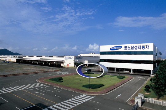 르노삼성자동차 부산공장 전경. <르노삼성자동차 제공>
